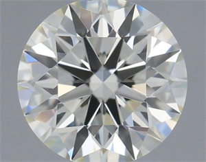 Foto Diamante Natural 0.53 quilates, Redondo , Color M, claridad IF y certificado GIA de