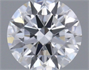 Natural Diamond 0.52 Carats, Round with Excellent Cut, D Color, IF Clarity and Certified by GIA