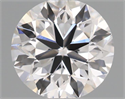 Natural Diamond 0.71 Carats, Round with Very Good Cut, D Color, VS1 Clarity and Certified by GIA