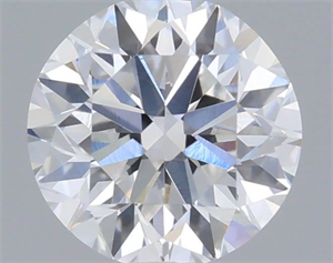 Picture of Natural Diamond 0.40 Carats, Round with Very Good Cut, E Color, VS2 Clarity and Certified by GIA