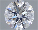 Diamante Natural 0.40 quilates, Redondo , Color E, claridad VS2 y certificado GIA