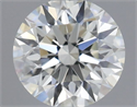 Diamante Natural 0.42 quilates, Redondo , Color I, claridad VVS1 y certificado GIA