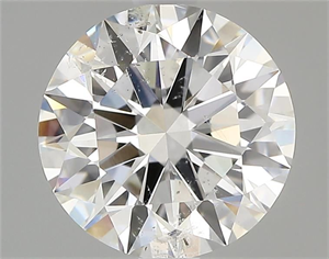 Foto Diamante Natural 1.76 quilates, Redondo , Color G, claridad SI2 y certificado GIA de