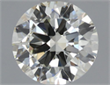 Natural Diamond 1.01 Carats, Round with Excellent Cut, K Color, VS2 Clarity and Certified by IGI