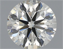 Natural Diamond 1.01 Carats, Round with Excellent Cut, K Color, VS1 Clarity and Certified by IGI