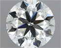 Natural Diamond 1.00 Carats, Round with Very Good Cut, L Color, SI1 Clarity and Certified by GIA