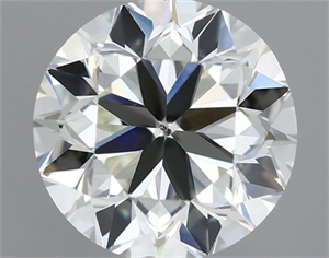 Picture of Natural Diamond 1.00 Carats, Round with Very Good Cut, L Color, SI1 Clarity and Certified by GIA