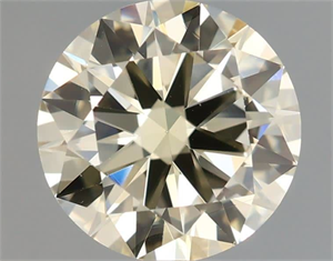 Picture of Natural Diamond 1.04 Carats, Round with Excellent Cut, N Color, VVS2 Clarity and Certified by IGI
