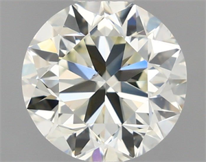 Picture of Natural Diamond 1.09 Carats, Round with Very Good Cut, K Color, VS2 Clarity and Certified by IGI