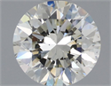 Natural Diamond 1.08 Carats, Round with Very Good Cut, K Color, VS2 Clarity and Certified by IGI