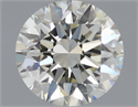 Natural Diamond 1.05 Carats, Round with Excellent Cut, K Color, VS1 Clarity and Certified by IGI