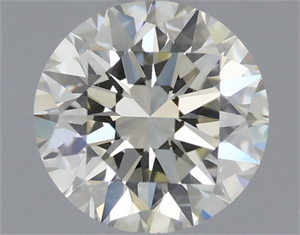 Picture of Natural Diamond 1.05 Carats, Round with Excellent Cut, K Color, VS1 Clarity and Certified by IGI