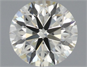 Natural Diamond 1.02 Carats, Round with Excellent Cut, K Color, VS2 Clarity and Certified by IGI