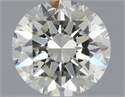 Natural Diamond 1.08 Carats, Round with Excellent Cut, K Color, VS1 Clarity and Certified by IGI