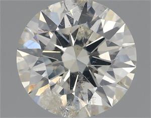 Picture of Natural Diamond 1.17 Carats, Round with Excellent Cut, L Color, SI2 Clarity and Certified by IGI