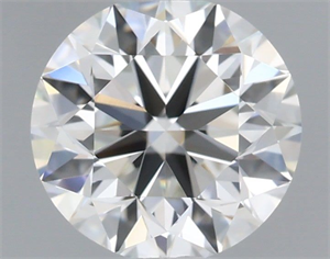Picture of Natural Diamond 0.71 Carats, Round with Very Good Cut, I Color, IF Clarity and Certified by GIA