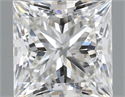 Natural Diamond 0.41 Carats, Princess with  Cut, I Color, VS1 Clarity and Certified by GIA