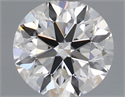 Natural Diamond 0.70 Carats, Round with Very Good Cut, H Color, VVS1 Clarity and Certified by GIA