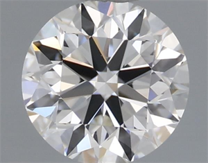 Picture of Natural Diamond 0.70 Carats, Round with Very Good Cut, H Color, VVS1 Clarity and Certified by GIA