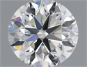 Natural Diamond 0.70 Carats, Round with Very Good Cut, H Color, VVS1 Clarity and Certified by GIA
