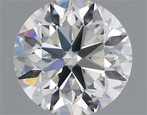 Picture of Natural Diamond 0.70 Carats, Round with Very Good Cut, H Color, VVS1 Clarity and Certified by GIA