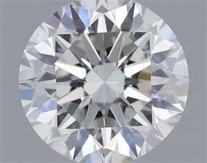 Picture of Natural Diamond 0.70 Carats, Round with Very Good Cut, H Color, VS1 Clarity and Certified by GIA