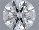 Diamante Natural 0.42 quilates, Redondo , Color F, claridad VS1 y certificado GIA