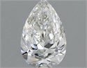 Diamante Natural 0.50 quilates, De pera , Color G, claridad SI1 y certificado GIA