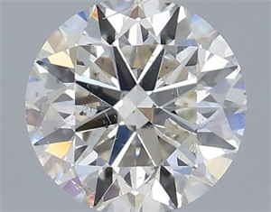 Foto Diamante Natural 0.40 quilates, Redondo , Color H, claridad SI2 y certificado IGI de