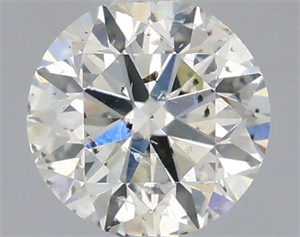 Picture of Natural Diamond 0.40 Carats, Round with Very Good Cut, H Color, SI2 Clarity and Certified by IGI