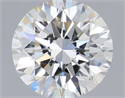 Del inventario de diamantes de laboratorio, 1.32 quilates, Redondo , Color F, claridad VS1 y certificado IGI