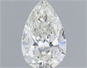 Natural Diamond 0.51 Carats, Pear with  Cut, I Color, SI2 Clarity and Certified by GIA