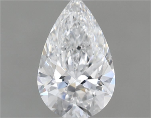 Picture of Natural Diamond 0.75 Carats, Pear with  Cut, D Color, VS2 Clarity and Certified by GIA