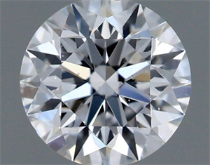 Picture of Natural Diamond 0.70 Carats, Round with Excellent Cut, D Color, SI1 Clarity and Certified by GIA