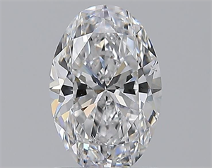Picture of Natural Diamond 1.20 Carats, Oval with  Cut, D Color, SI1 Clarity and Certified by GIA