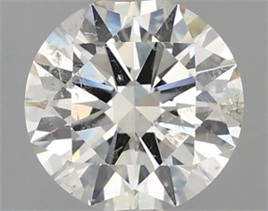 Picture of Natural Diamond 1.50 Carats, Round with Excellent Cut, J Color, SI2 Clarity and Certified by IGI