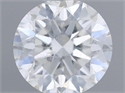 Diamante Natural 0.55 quilates, Redondo , Color F, claridad SI2 y certificado HRD