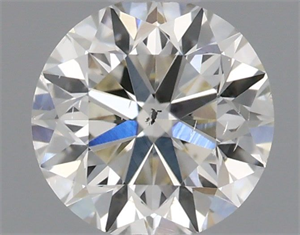 Foto Diamante Natural 0.40 quilates, Redondo , Color I, claridad SI2 y certificado IGI de