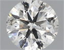 Diamante Natural 0.40 quilates, Redondo , Color I, claridad SI2 y certificado IGI