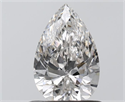 Diamante Natural 0.71 quilates, De pera , Color G, claridad VVS1 y certificado IGI