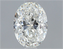 Diamante Natural 0.50 quilates, Ovalado , Color H, claridad VVS2 y certificado GIA