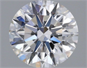 Lab Grown Diamond 1.41 Carats, Round with Ideal Cut, E Color, IF Clarity and Certified by IGI