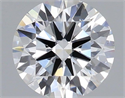 Lab Grown Diamond 1.01 Carats, Round with Ideal Cut, D Color, VVS1 Clarity and Certified by IGI