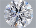 Lab Grown Diamond 1.03 Carats, Round with Ideal Cut, D Color, VVS1 Clarity and Certified by IGI