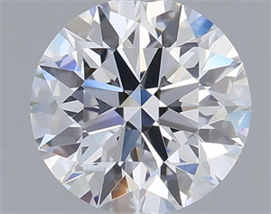 Picture of Lab Grown Diamond 1.03 Carats, Round with Ideal Cut, D Color, VVS1 Clarity and Certified by IGI