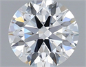 Del inventario de diamantes de laboratorio, 0.71 quilates, Redondo , Color F, claridad VVS2 y certificado IGI