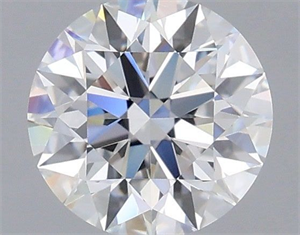 Picture of Lab Grown Diamond 1.02 Carats, Round with Ideal Cut, D Color, VVS1 Clarity and Certified by IGI