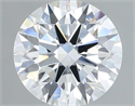 Lab Grown Diamond 1.25 Carats, Round with Ideal Cut, E Color, VVS2 Clarity and Certified by IGI