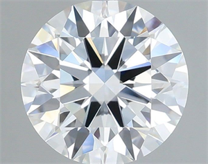 Picture of Lab Grown Diamond 1.25 Carats, Round with Ideal Cut, E Color, VVS2 Clarity and Certified by IGI