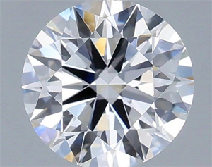 Picture of Lab Grown Diamond 1.02 Carats, Round with Ideal Cut, D Color, VVS1 Clarity and Certified by IGI